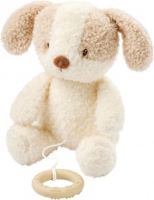 NATTOU 0856362 Carillon Neonato per Lettino Culla Peluches Bambini 0+ Mesi - Cane Teddy