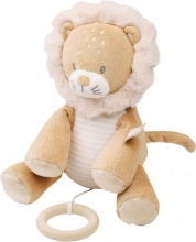 NATTOU 682183 Peluche Carillon Musicale Ernest il Leone