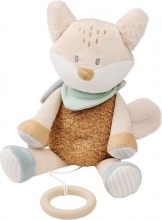 NATTOU 682190 Peluche Carillon Musicale Fl� la Volpe