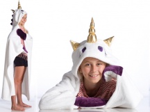 NBrand 1196 Plaid Unicorno Blanket Kanguru