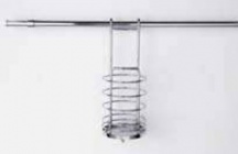 NBrand 19308031 Contenitore portamestoli da Appende Cromo