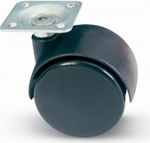 NBrand 536P2 Ruote Gemellari C Piastra mm 50 Pezzi 2 Blister  4