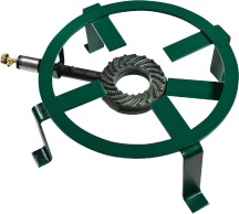 NBrand 806 Fornellone a Gas 35x8 mm con Bruciatore in ghisa 2 Pezzi  Robustus