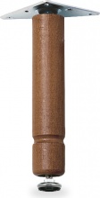NBrand BLGHU1873 Piedini Legno per Mobili cm 15 Noce Pezzi 4 Blister  2