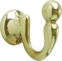 NBrand BLGHU330 Ganci Per Tende Sfera 30x25 Oro L. Pezzi 2 Blister  6