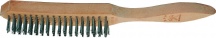 NBrand BLGHU537 Spazzola Acciaio 5 Ranghi con Manico Rif.69160 Pezzi 12