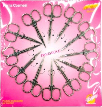 NBrand CAMANI35 Set Forbici Per Manicure 12 Pezzi