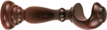 NBrand CESENA Supporti per Bastoni Noce Sc. cm 18 Cp.1 Blister  2