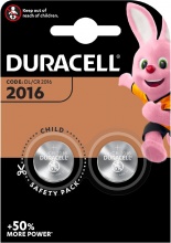 NBrand DL20162 Duracell Batteria a Bottone Cr2016 Bl.2Pz.3W Blister  10