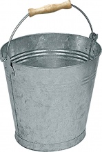 NBrand G888 Secchio Zincato lt.10 � cm 30x29H Kg.1,08 Pezzi 10