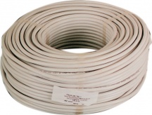 NBrand HO5VV-F Cavo Elettrico Sez. 3x2,5 Bianco Metri 100
