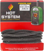 NBrand HST008   11067 Guarnizione Fibra Di Vetro mm 8x2.5Mt per Stufa cf 6
