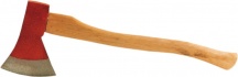 NBrand Scure_600 Accetta Ascia Scure con Manico in legno 600 gr
