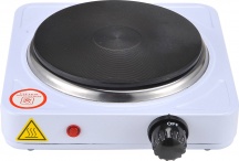 NBrand forn_ele_1000 Fornello Elettrico 1 Piastra potenza 1000 Watt con termostato