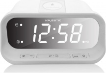 NEW MAJESTIC SVE-236WI Radiosveglia Display Digitale Caricabatterie Wireless