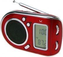 NEW MAJESTIC 109921 RD Radio Portatile Analogico AMFMSW Batteria Rosso  RT 21M