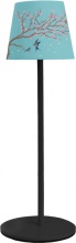 NEW MAJESTIC 120454 FL Lampada da Tavolo Ricaricabile Touch LED Alea Dulac FL