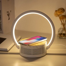 NEW MAJESTIC 120506 WH Lampada LED da Tavolo Touch 4000 K Bianco LL 506 BT WI