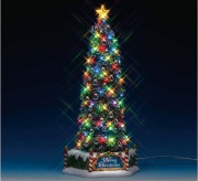 NEW MAJESTIC 84350 Albero di Natale Elettronico da Tavolo 16x15.4x34h cm
