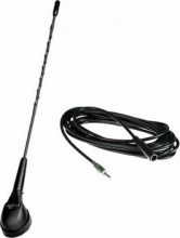NEW MAJESTIC AE-27N Antenna per Auto a Spirale con Cavo lunghezza 2.3 Metri
