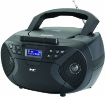 NEW MAJESTIC AH-2430 DAB Radioregistratore DAB Lettore CD AUX Display LCD Nero