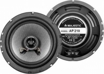 NEW MAJESTIC AP-210 Casse auto Coppia di Altoparlanti 1-way 50 W  - BL
