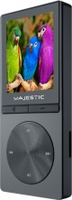 NEW MAJESTIC BT-3280R Lettore MP3 Display 1.8" Micro SD 32GB Bluetooth USB Nero