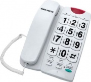 NEW MAJESTIC PHF BILLY 202 Telefono Fisso Tasti Grandi colore Bianco Senior