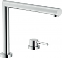 NOBILI AQ93513CR Miscelatore Monocomando bocca a scomparsa in  Cromo lucido