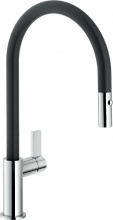 NOBILI FL96137NC Miscelatore Doccetta Estraibile Monocomando Cromo Mora opaco