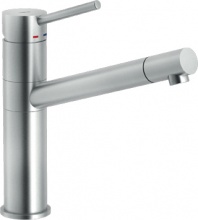 NOBILI SN00713IX Miscelatore Monocomando con Finitura Inox spazzolato
