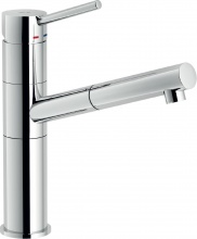 NOBILI SN00717CR Miscelatore Doccetta Estraibile Monocomando in  Cromo lucido