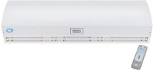 Naicon D.47000 BAR HQ Barriera Daria Portata 1700 m3h larghezza 1200 mm Telecomando D.47000