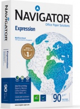 Navigator NEX0900166 Risma Carta A3 5 Risme da 500 Fogli Opaco Bianco EXPRESSION