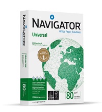 Navigator NUN0800463 Risma Carta A3 5 Risme da 500 Fogli Bianco UNIVERSAL