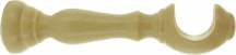 NBrand Reggi_tenda Supporto per Bastone Tenda Lunghezza 18 cm colore Naturale
