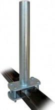 NBrand SSRO1 Staffa Parabola da ringhiera Tubo � 40 mm Altezza 40 cm
