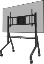 Neomounts FL50-575BL1 Carrello Mobile per TV da 65-110" Peso Max 125 kg Nero