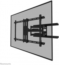 Neomounts WL40S-850BL18 Supporto TV Parete Inclinabile da 43" a 86" 60 Kg Nero