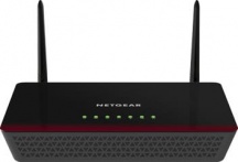 Netgear D6000-100PES Modem Wifi Router Wireless ADSL2+ AC750 Mbps 4 Porte USB