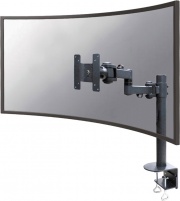 Newstar FPMA-D960BLACKPLUS Braccio da Scrivania per Monitor fino a 49" Nero