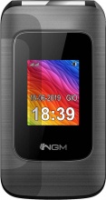Ngm NGM PRIME GRAY Cellulare Dual Sim con Display LCD e Fotocamera Grigio