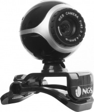Ngs NGS-WEBCAM-0041 Webcam con Microfono Full HD USB 2.0 Clip colore Nero Silver Xpresscam300