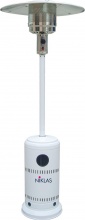 Niklas Aa034 Stufa a Gas Termopatio a Gas a Fungo Potenza 13 Kw da 221 cm Bianco