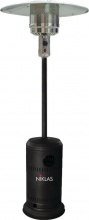 Niklas Aa035 Stufa a Fungo Termopatio a gas da Esterno 13 KW colore Nero