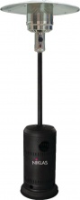 Niklas Aa035 Stufa a Fungo Termopatio a gas da Esterno 13 KW colore Nero