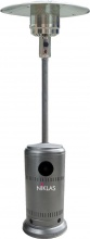 Niklas Aa037 Stufa a Gas Termopatio a Gas a Fungo Potenza 13 Kw da 221 cm Grigio