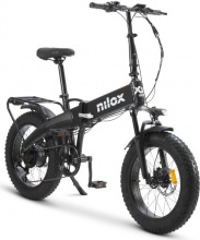Nilox NXEBX10ULTRA Bici Elettrica Pieghevole 25 kmh Autonomia 90 km 20" Nero