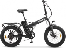 Nilox NXEBX8PROBK X8 Pro Bici Elettrica Pieghevole 25 kmh 70 km Ruote 20" Nero