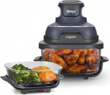 Ninja FN101EUGY Friggitrice ad Aria 4 in 1 3.8 Litri 1700 Watt Grigio  CRISPi